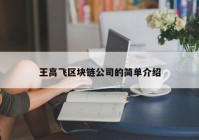 王高飞区块链公司的简单介绍